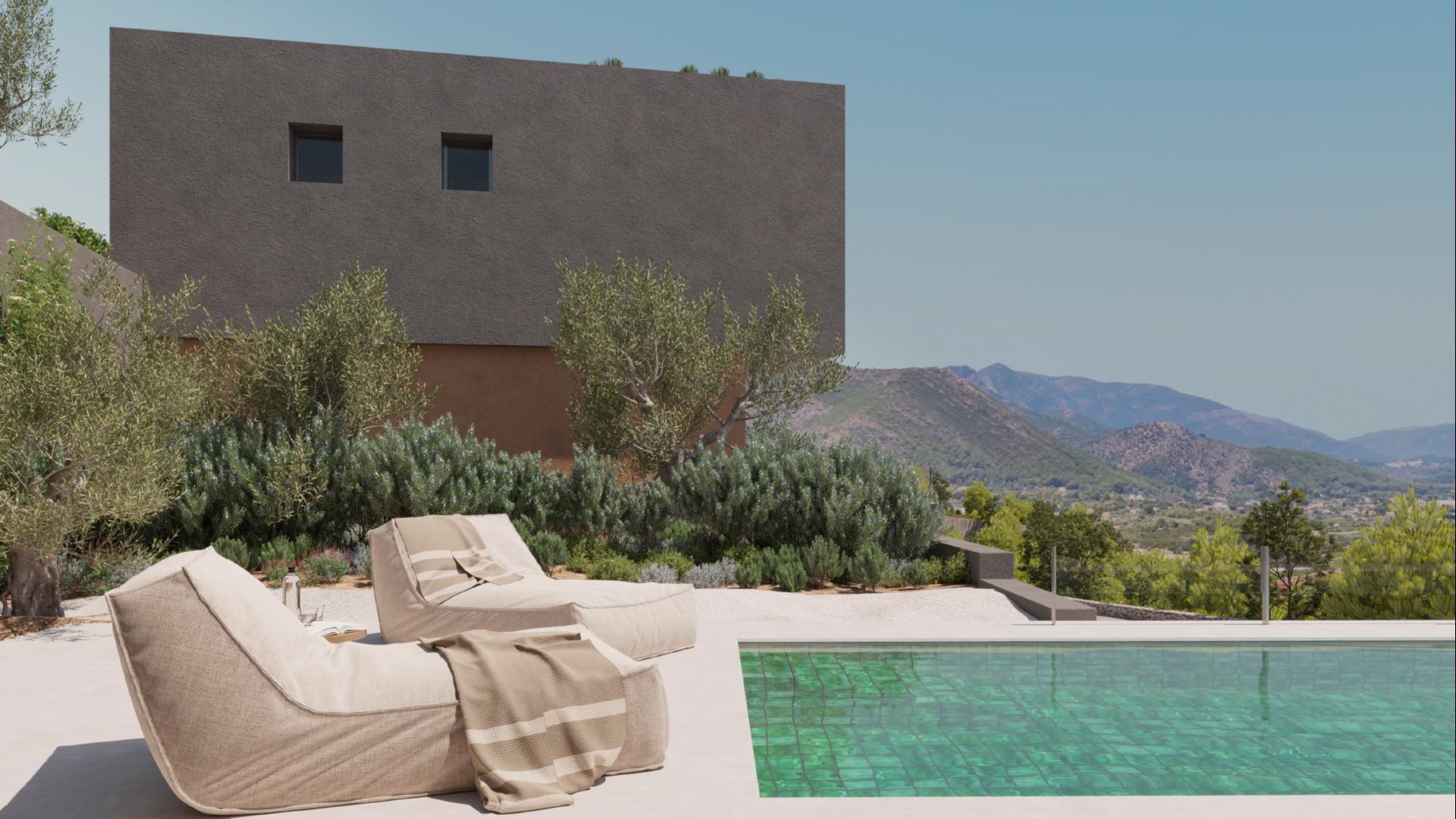 NE1427V - New build villa in Lliber