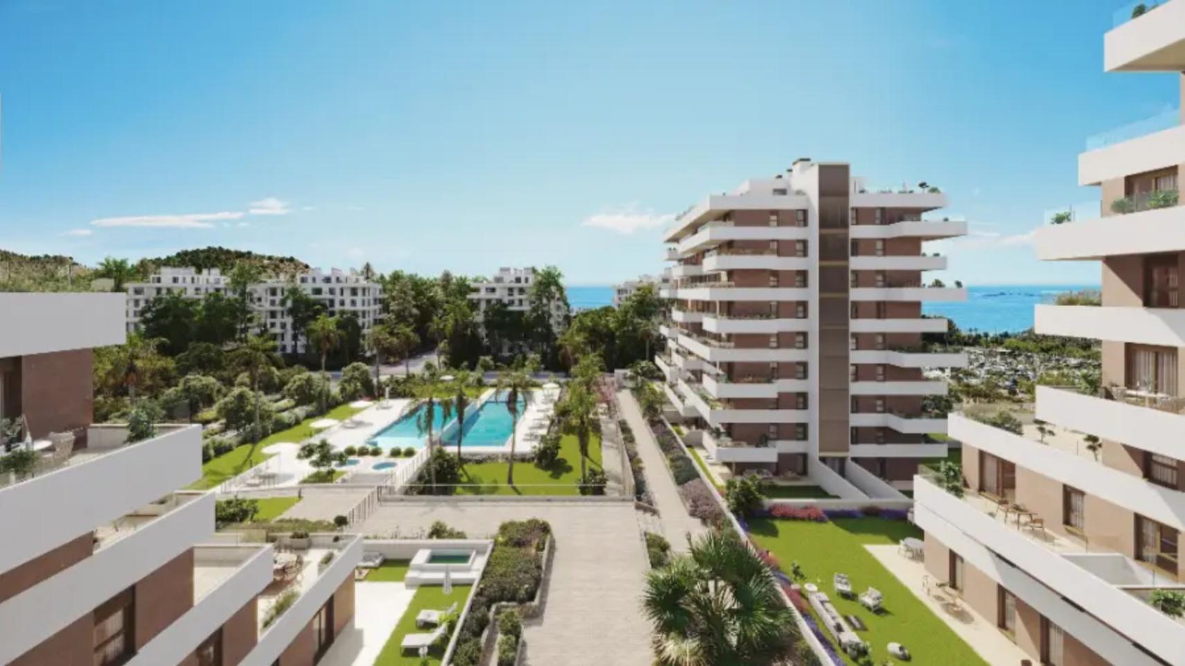 NE1480A - New Build Penthouse in Villajoyosa