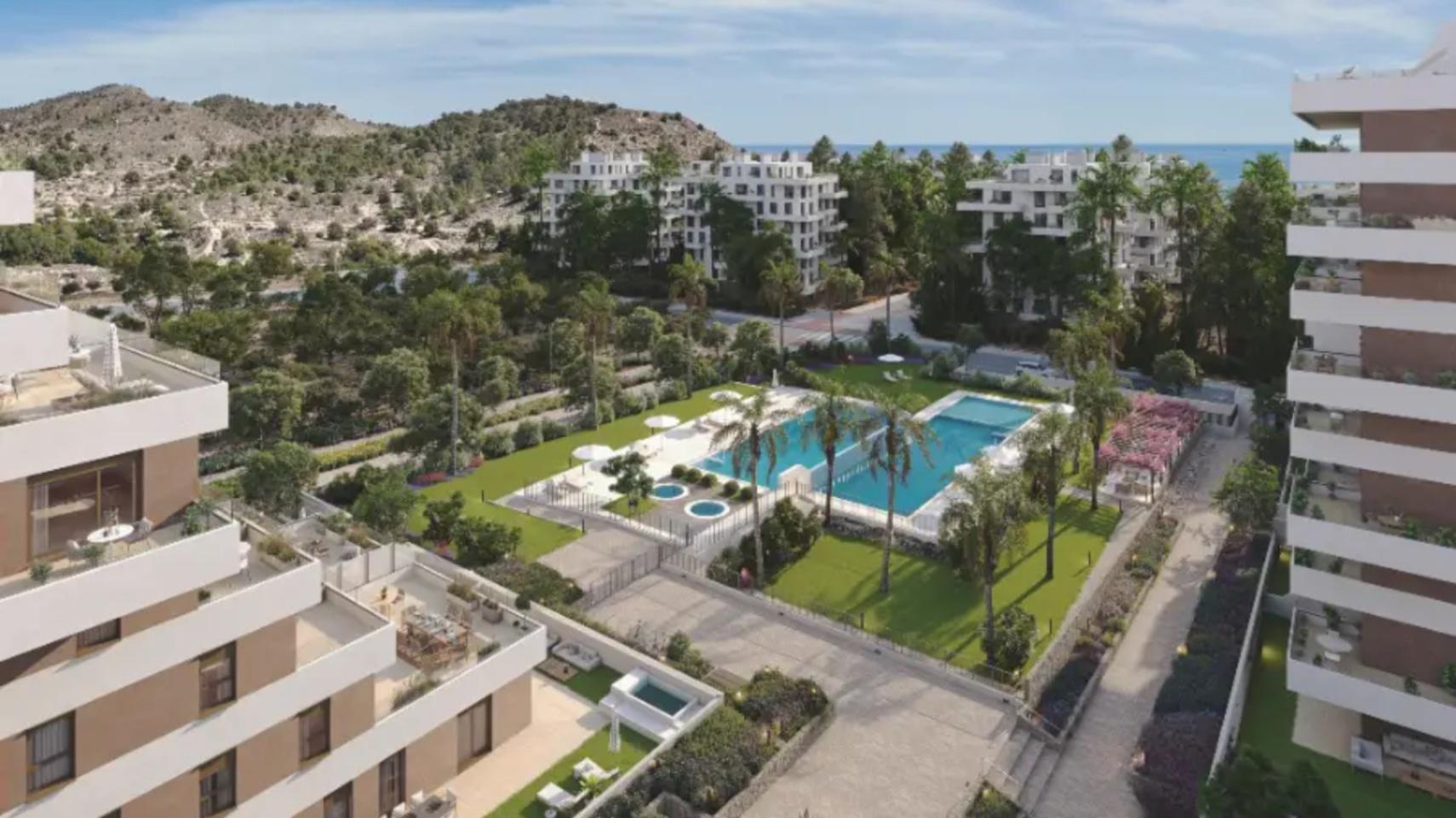 NE1480A - New Build Penthouse in Villajoyosa