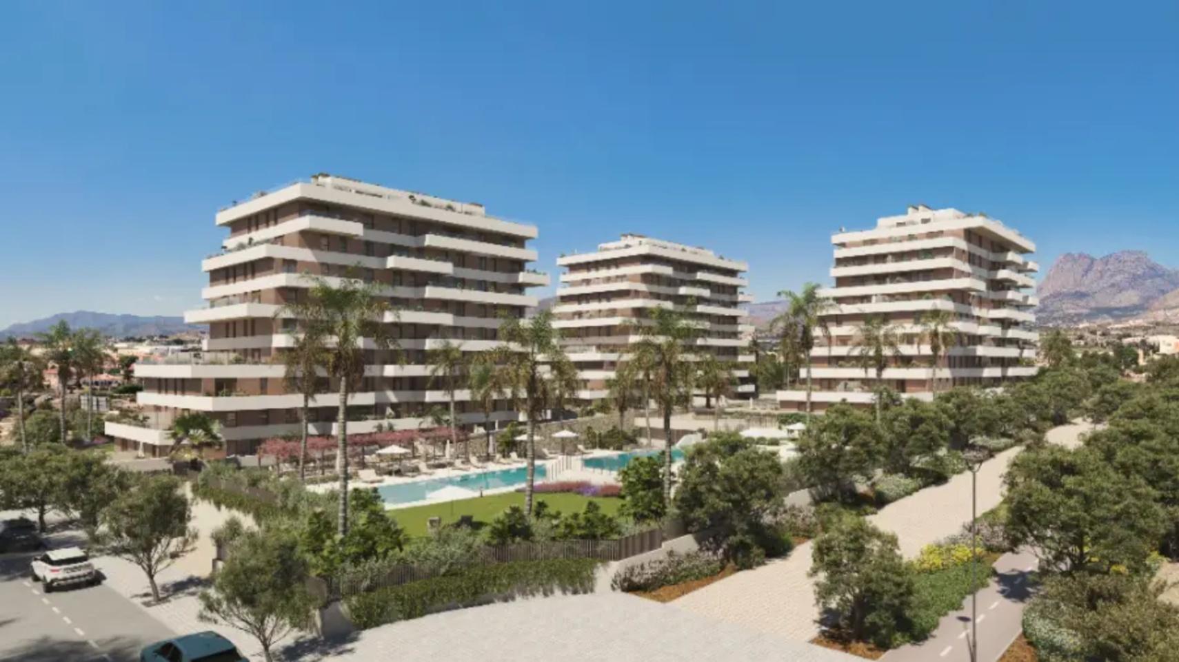 NE1480A - New Build Penthouse in Villajoyosa