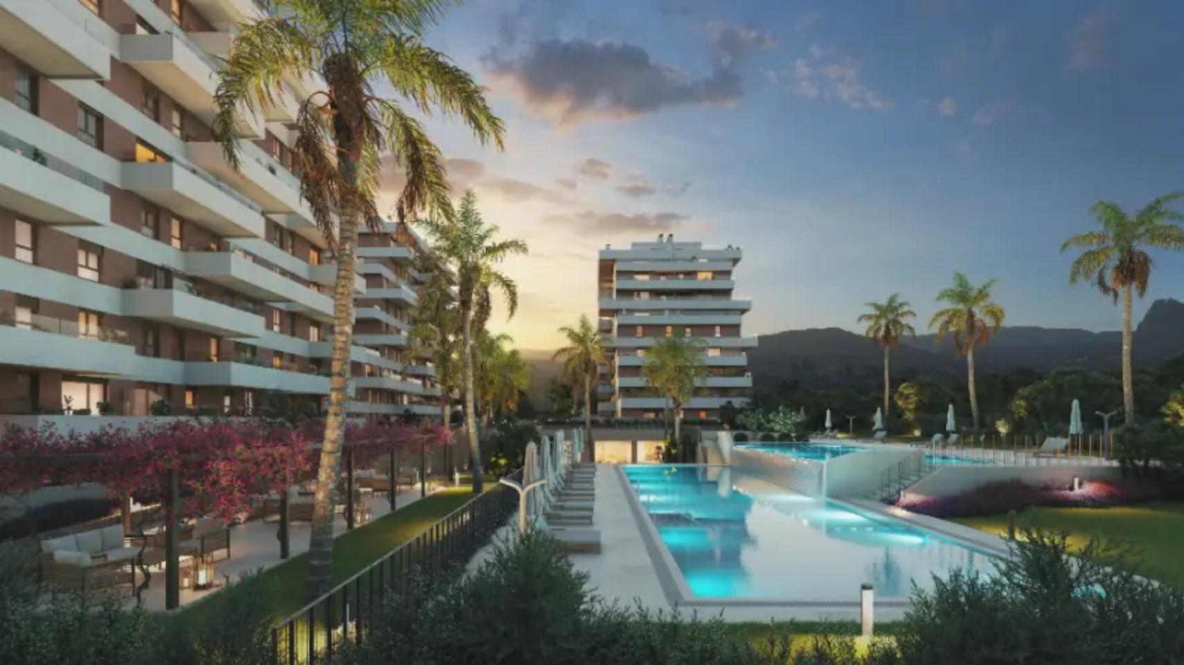 NE1480A - New Build Penthouse in Villajoyosa