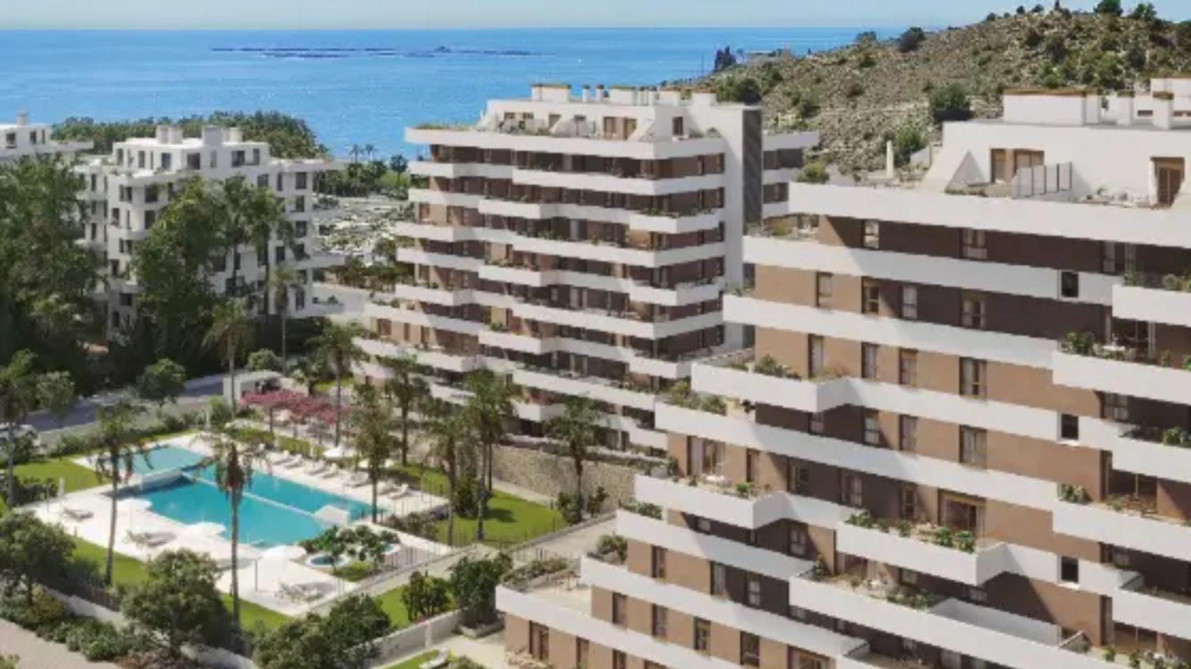 NE1480A - New Build Penthouse in Villajoyosa