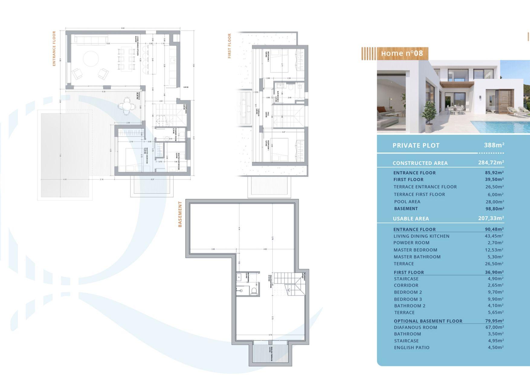 NE1489V - New Build Villas in Alfaz del Pi