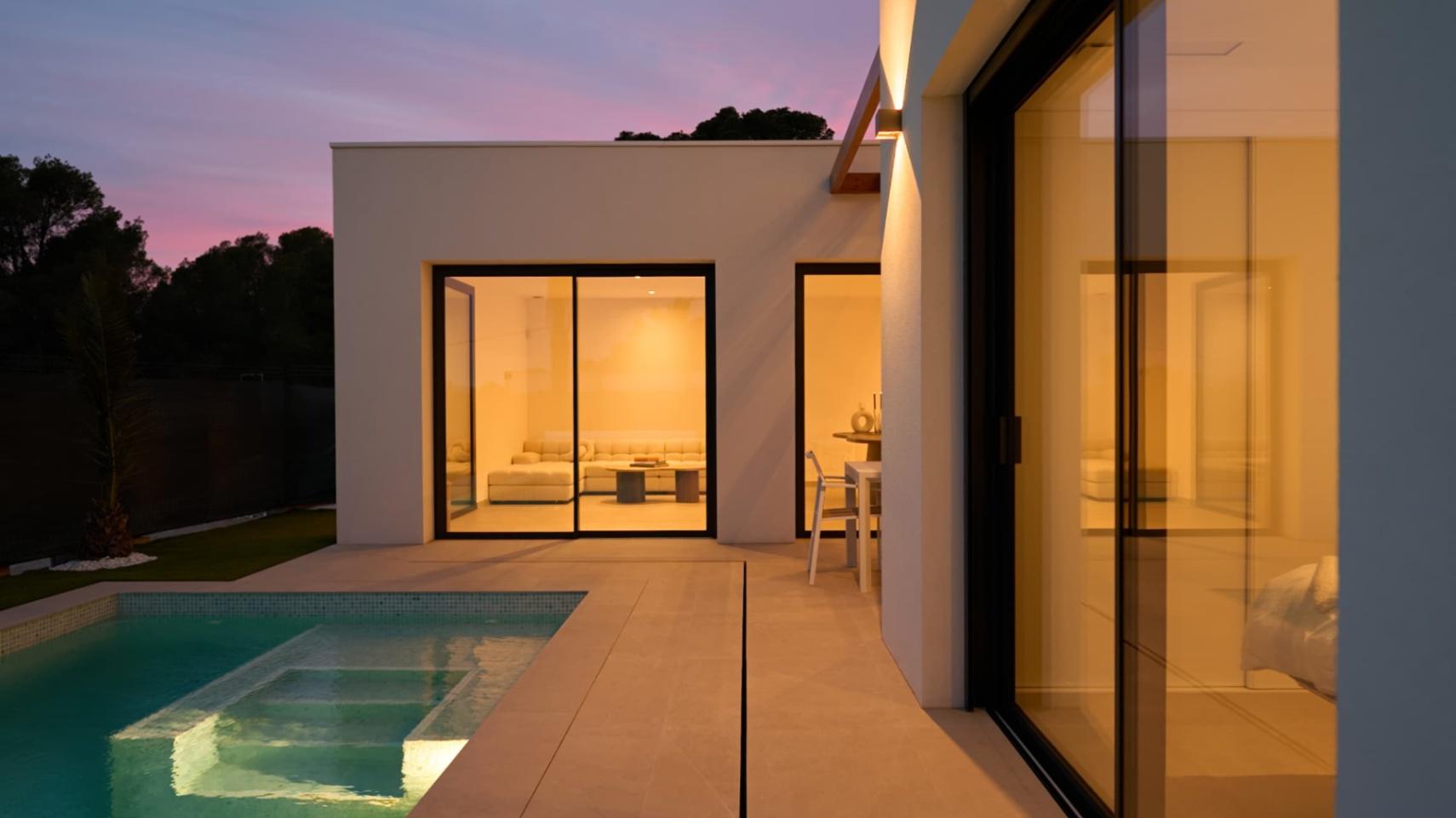 NE1489V - New Build Villas in Alfaz del Pi