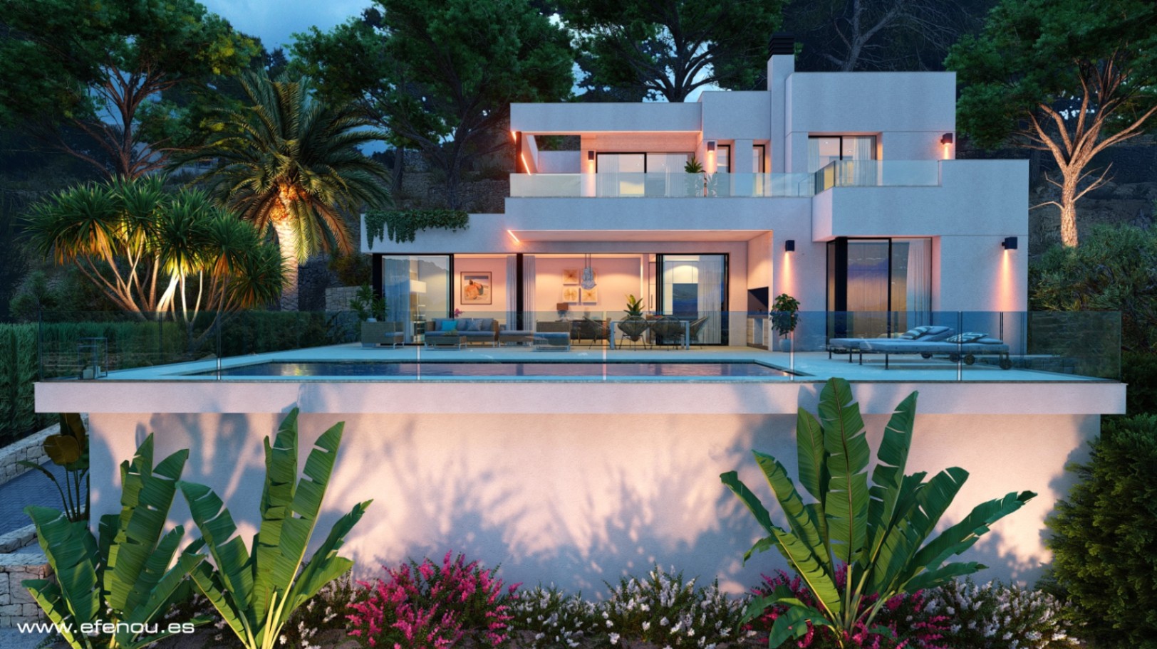 NE1497V - Elegant Mountain View Villa in Prime Location