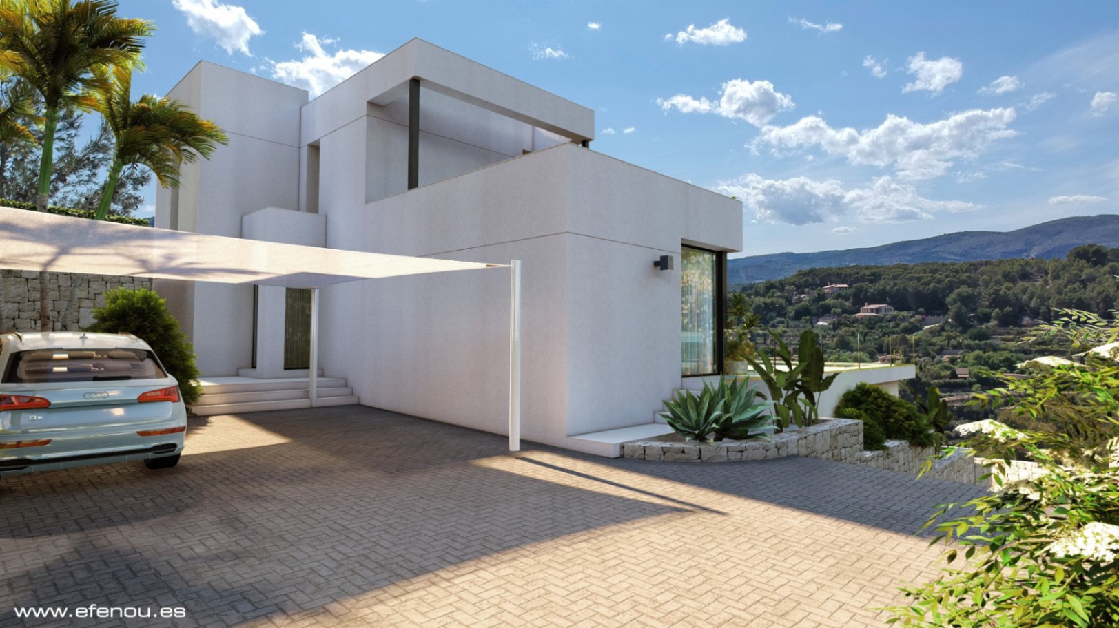 NE1497V - Elegant Mountain View Villa in Prime Location