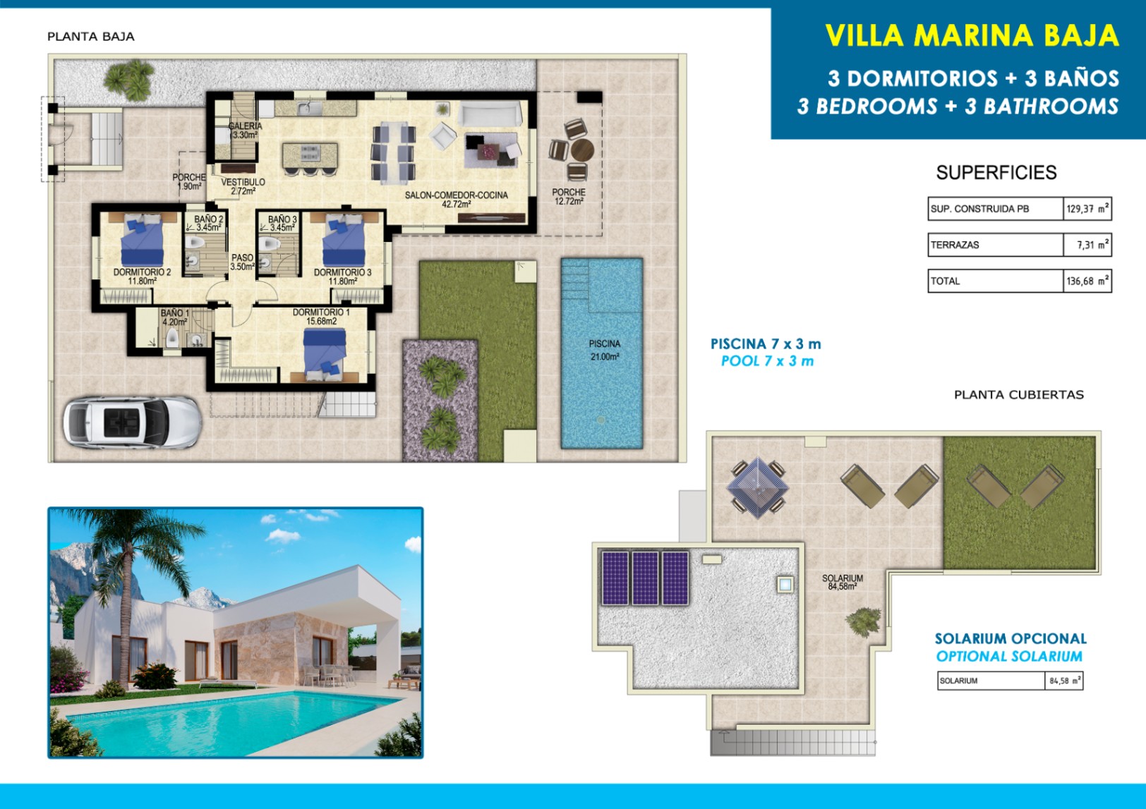 NE1503V - Nieuwe Luxe Villa's in Monte Ponoig Polop