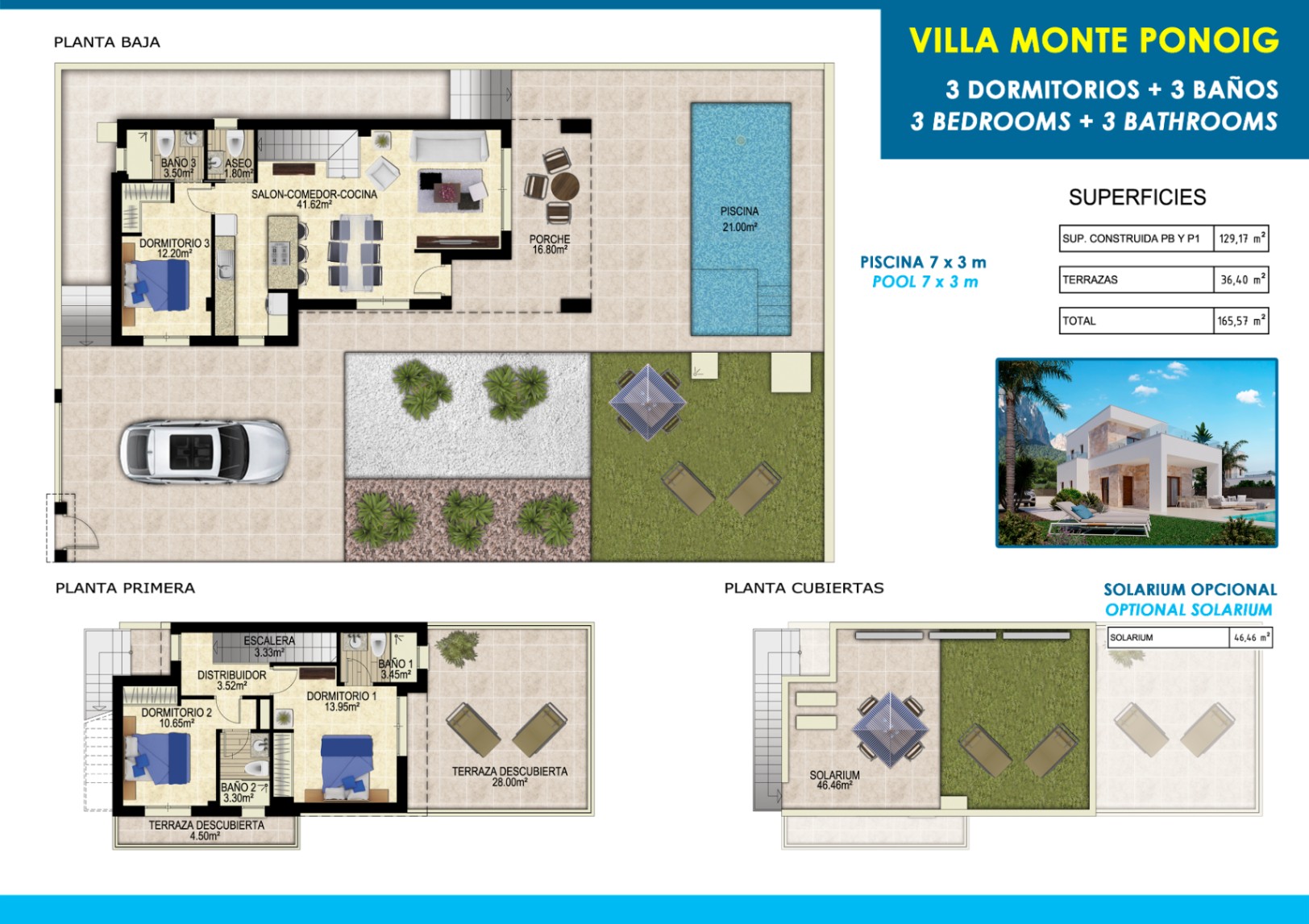 NE1503V - Nieuwe Luxe Villa's in Monte Ponoig Polop