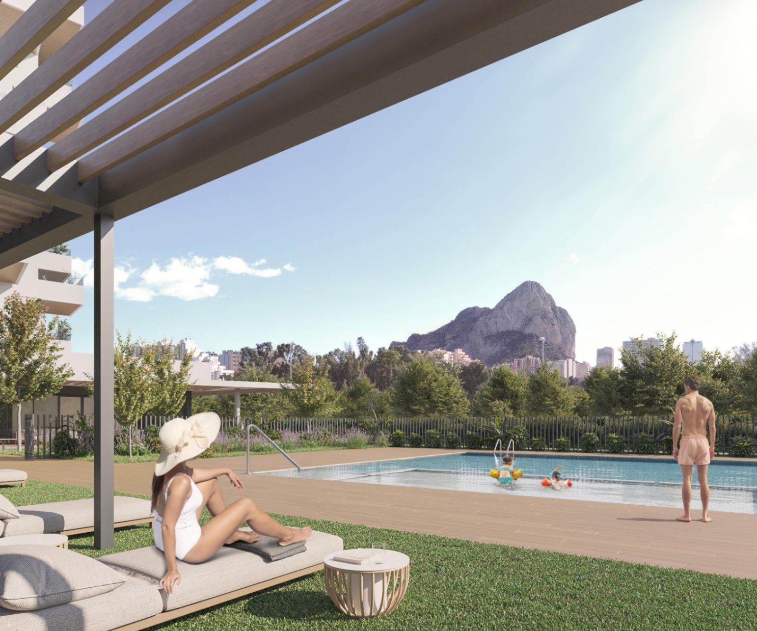 NE1504A - Penthouse for Sale in Calpe: 3 Bedrooms, 3 Bathrooms
