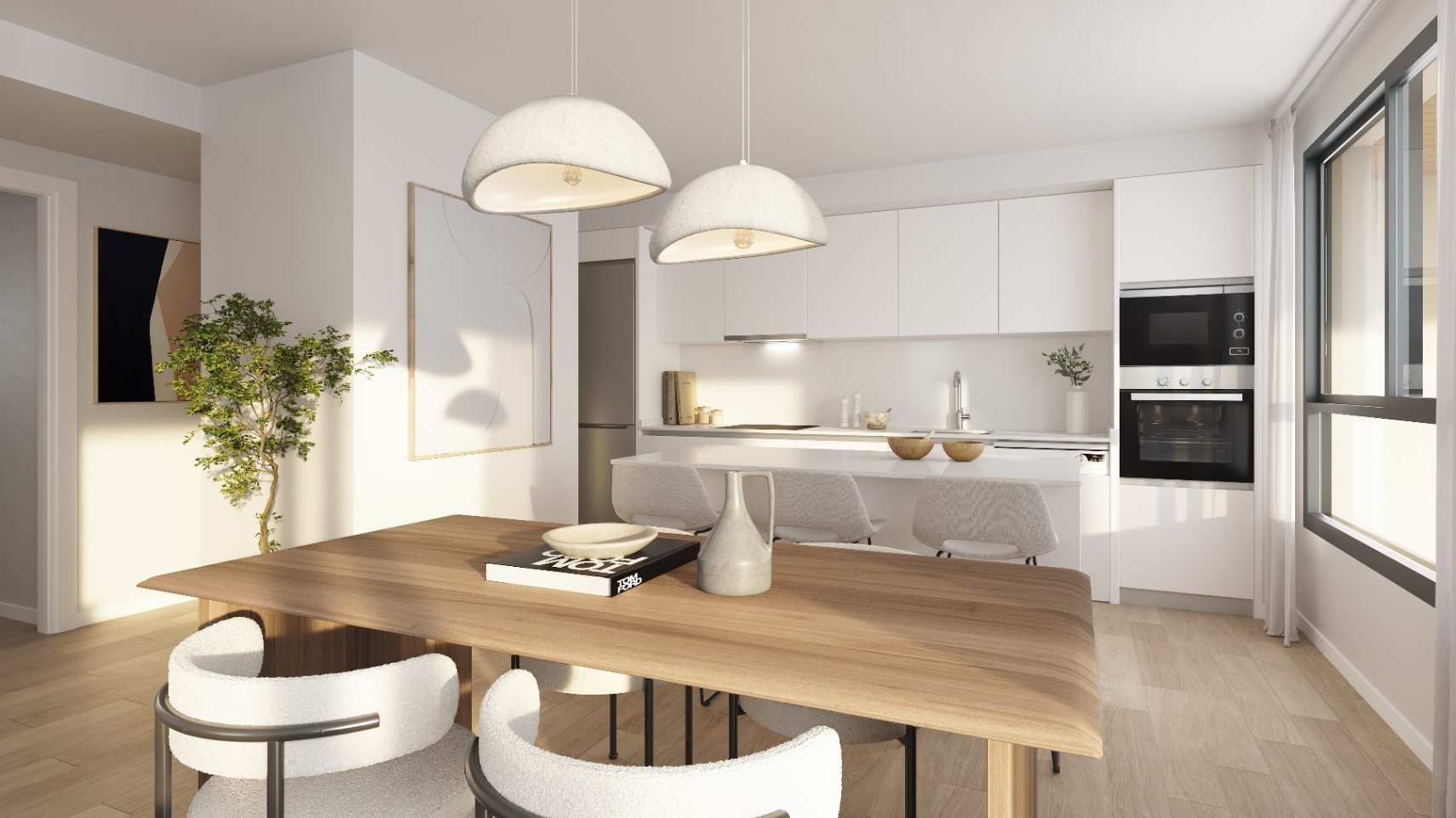 NE1504A - Penthouse for Sale in Calpe: 3 Bedrooms, 3 Bathrooms
